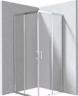 Sprchovacie kúty DEANTE - Funkia Evo štvorcový sprchovací kút, štvorcový, 90x90 cm, KYC_0099P