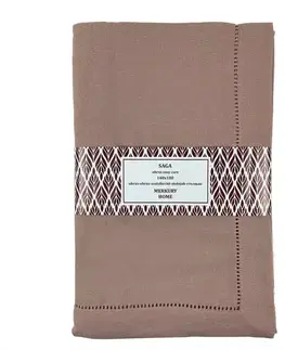 Bytový textil Obrus SAGA svetloružová 140x180 easy care