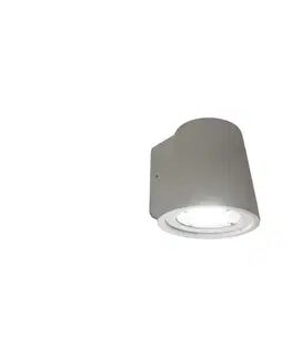 Svietidlá Viokef Lighting Nástenné svietidlo KIARA 1xGU10/10W/230V sivá 4338200