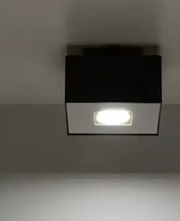 Vnútorné osvetlenie Stropná Lampa Atlanta 1 BLACK A-070