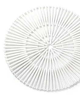 Dekorácie a bytové doplnky Stolová podložka bambus 37,5 cm biela ZF-004