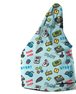 Taburetky Sedací vak Bag Game Over