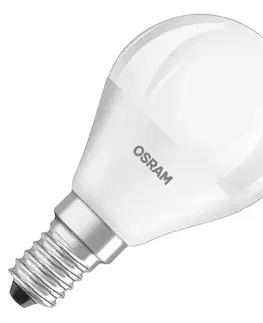 Vnútorné osvetlenie Žiarovka LED OSRAM P40 E14 4,9W 2700K