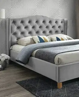 Postele Posteľ ASPEN VELVET 160 Signal