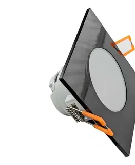 Svietidlá Greenlux LED Kúpeľňové podhľadové svietidlo LED/8W/230V 3000K IP65 čierna 
