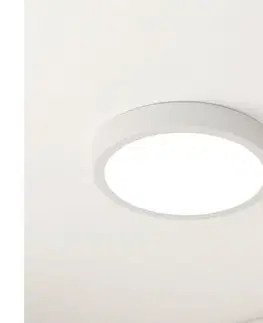 Svietidlá Eglo 900654 - LED kúpeľňové stropné svietidlo FUEVA LED/17W/230V biela IP44 900654