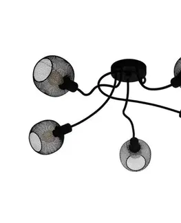 Svietidlá Eglo 43374 - Prisadený luster WRINGTON 1 5xE14/40W/230V 43374