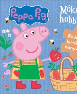 Leporelá, krabičky, puzzle knihy Peppa malac – Mókás hobbik