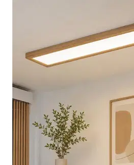 Svietidlá BRILAGI-LED Stmievateľné svietidlo WOODY FRAME LED/50W/230V dub 120x30 cm IP44 +DO 8590828607304