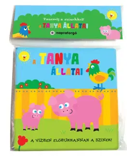 Knižky do vane Pancsolj a színekkel! - A tanya állatai