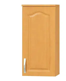 Kuchynské horné skrinky KONDELA Lora MDF New W40/735 P horná kuchynská skrinka jelša