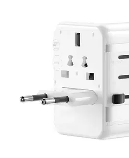 Predlžovacie káble Winner Group - cestovný rýchlonabíjací adaptér Power Delivery 20W biely WINCESTGAN20W