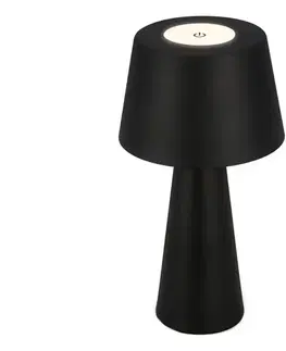 Lampy Brilo - LED Stmievateľná nabíjacia vonkajšia stolná lampa LED/3,5W/5V IP44 čierna 7437015