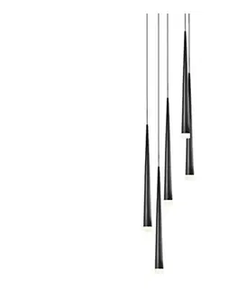 Svietidlá Azzardo  - Luster na lanku STYLO 5xG9/40W/230V 
