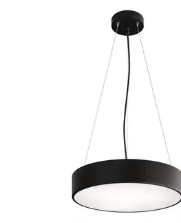 Svietidlá  Luster na lanku CLEO 3xE27/24W/230V pr. 40 cm čierna 5907623690241