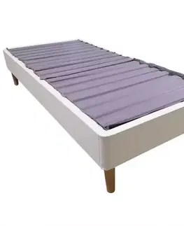 Čalúnené postele Posteľ Modal Lux 90x200 biela