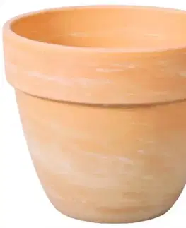Záhrada Kvetináč Levante keramický béžový melír d21x18 cm