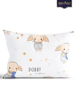 Dekoračné obliečky MKLozkoviny.sk Obliečka na vankúš mikroplyš Harry Potter 40 × 60 cm - Tiny Dobby-  -