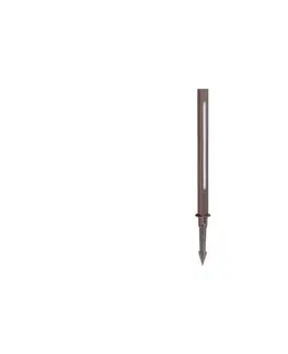 LED osvetlenie Ideal Lux - LED vonkajšie svietidlo JEDI LED/7W/230V 40 cm CRI 90 IP65 hnedé 372259