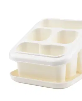 Odkvapkávače na riad Kinekus Odkvapkávač0 na príbor plastový 16x18x13cm biely "Portaposate" TONTARELLI