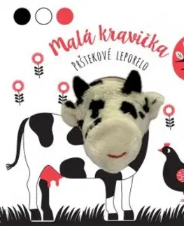Leporelá, krabičky, puzzle knihy Malá kravička - Prštekové leporelo - Agnese Baruzzi