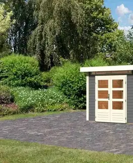Drevené Drevený záhradný domček KANDERN 2 Lanitplast