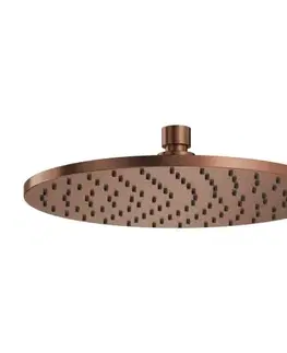 Kúpeľňové batérie OMNIRES - SLIMLINE dažďová sprcha, 25 cm, kartáčovaná meď WG125CCPB