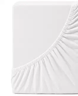 Plachty 4Home jersey prestieradlo Ideál biela, 70 x 140 cm