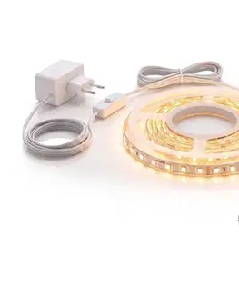 LED osvetlenie SmartLED SADA 1x LED pásik MYLIVING LIGHTSTRIP LED/22W/230V 5m + 5x zapustené profily 1 m 5xSD0029+1xP2022