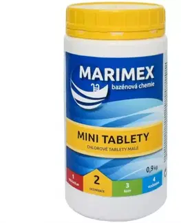 Chlór do bazénov Bazénová chémia Aquamar Minitabs 0,9 kg