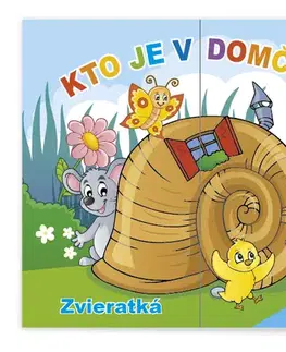 Rozprávky Kto je v domčeku? Zvieratká