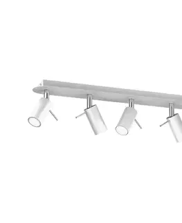 Svietidlá  Bodové svietidlo PRESTON 5xGU10/MR11/40W/230V biela/chróm MLP7617