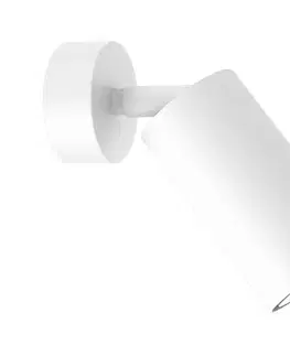Svietidlá  Nástenné bodové svietidlo HUDSON 1xGU10/8W/230V biela MLP8801