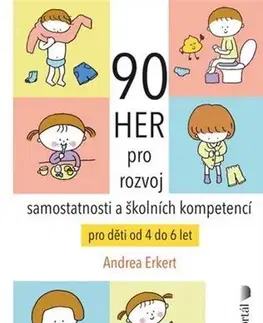 Pedagogika, vzdelávanie, vyučovanie 90 her pro rozvoj samostatnosti a školních kompetencí - Andrea Erkert