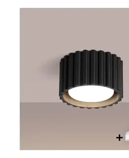 Svietidlá BRILAGI - LED bodové svietidlo SFERA 1xGX53/30W/230V pr. 10 cm čierne BR.1787