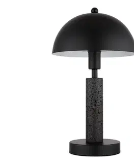 Lampy Globo 24868S - Stolná lampa JANIE 1xE14/40W/230V čierna 24868S