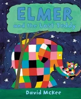 Leporelá, krabičky, puzzle knihy Elmer and the Lost Teddy - David McKee