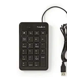 Klávesnice a myši  KBNM100BK - Numerická klávesnica USB KBNM100BK