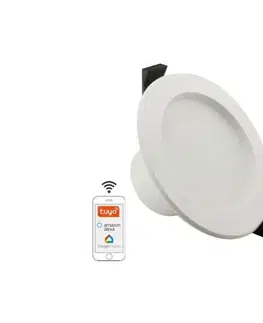 Svietidlá  LED Stmievateľné kúpeľňové svietidlo LED/10W/230V 3000K-6500K Wi-Fi Tuya IP44 LDL164W