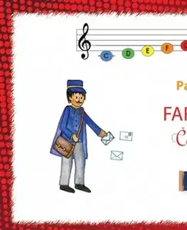 Hudba - noty, spevníky, príručky Farebné noty 6 - České lidové písně - Paulína Žemberová