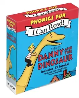 Príprava do školy, pracovné zošity Danny and the Dinosaur 12-Book Phonics Fun - Syd Hoff