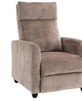 Kreslá KONDELA Kreso New relaxačné kreslo hnedá
