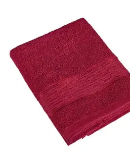 Uteráky Bellatex Uterák Kamilka Prúžok vínová, 50 x 100 cm