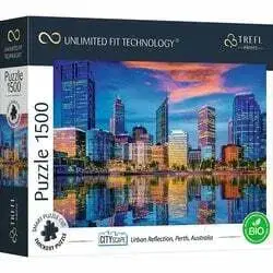 1500 dielikov Trefl Puzzle Panoráma mesta: Odraz veľkomesta, Perth,Australia 1500 Trefl Prime
