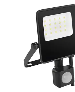 Záhradné lampy  LED reflektor VISIO 10W 230V 4000K IP65 so senzorom ZS2913