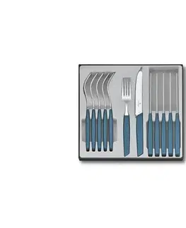 Nože Victorinox - Sada príborov SWISS MODERN 12 ks modrá 6.9096.11W2.12