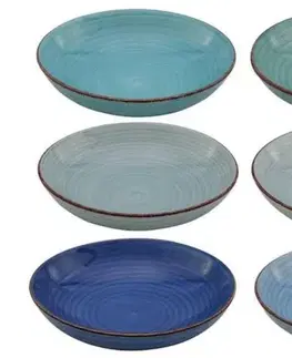 Misy a misky Kinekus Miska keramická veľká BLUE 23cm, mix modrej