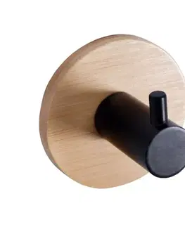 Držiaky na uteráky BISK - Háčik kulatý Plain