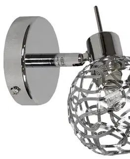 Nástenné svetlá Nástenná lampa Puzzle 1X40W G9 chróm