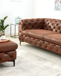 Pohovky a gauče Chesterfield pohovka ZETHOS Dekorhome